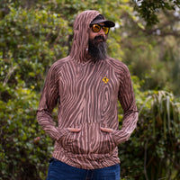 Wood Grain Sun Hoodie