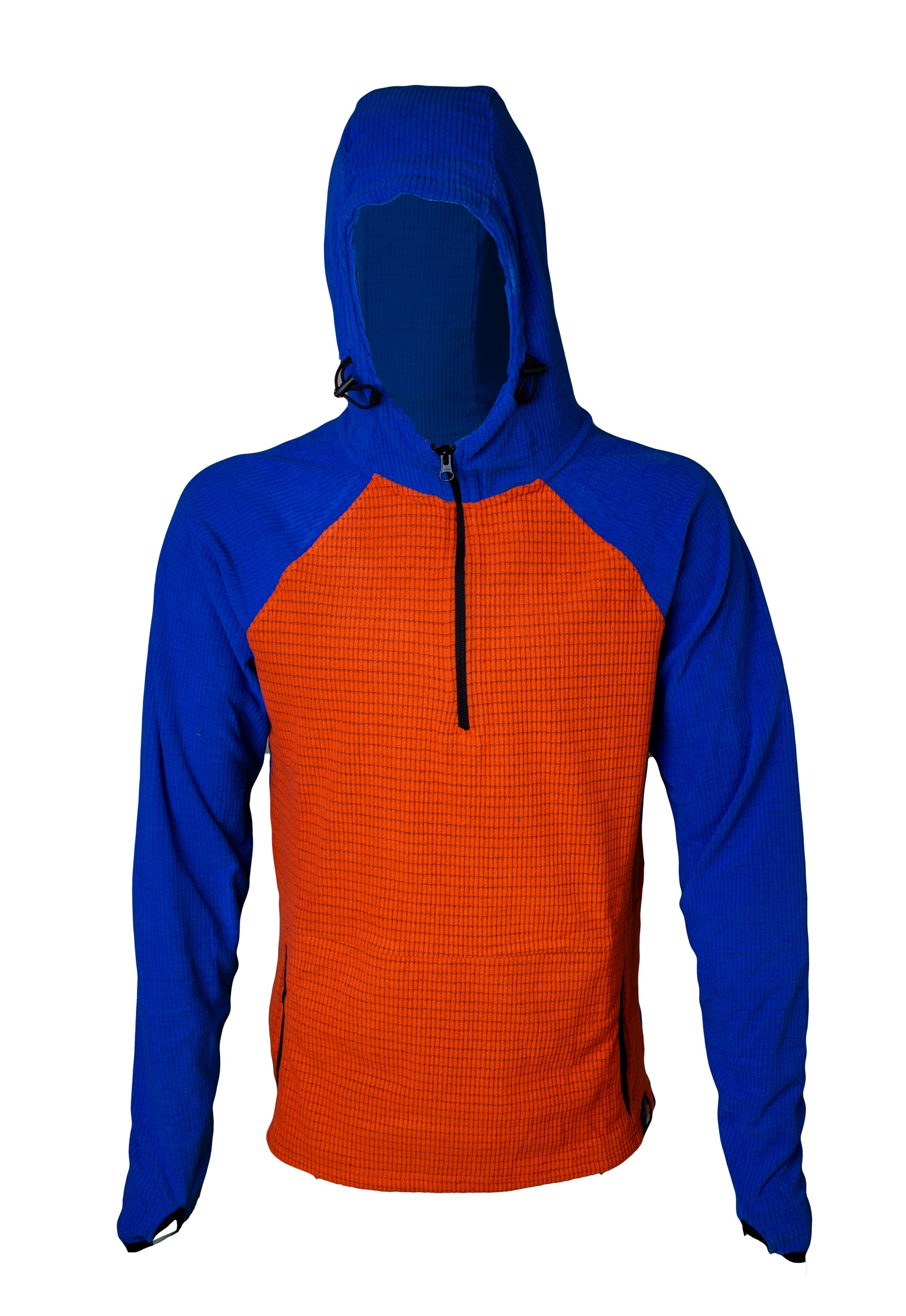 Bluebird Grid Fleece Pullover XS