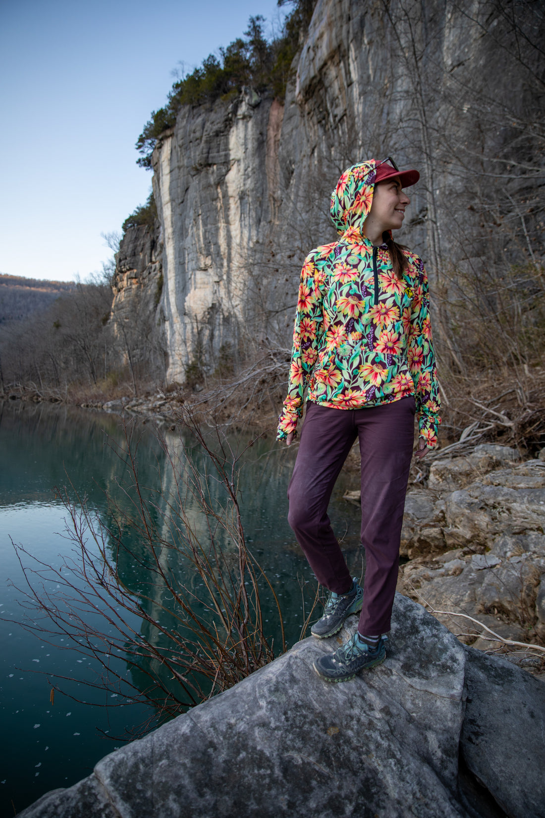 Firewheel Zip Sun Hoodie