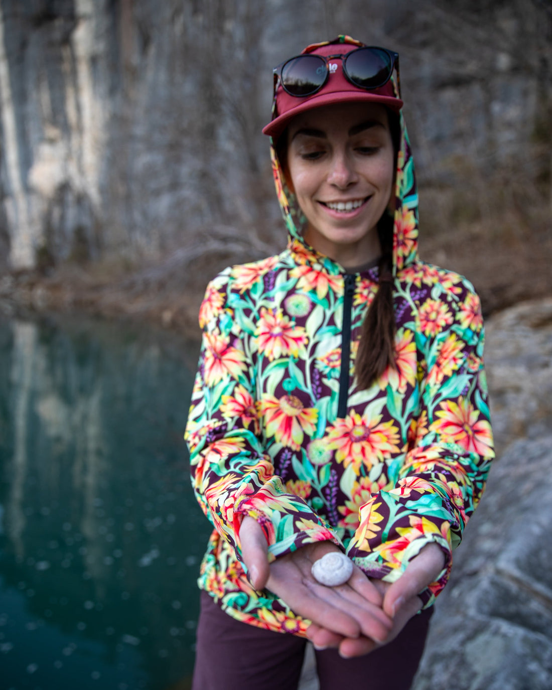 Firewheel Zip Sun Hoodie